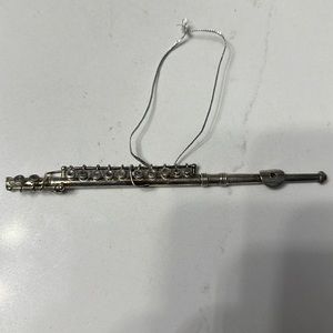 flute ornament Christmas tree decoration musician holiday